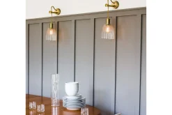 Vegglampe Elstead Lighting Douille Aldret Messing