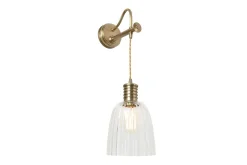 Vegglampe Elstead Lighting Douille Aldret Messing