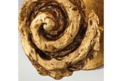 Vegglampe Flambeau Virvel Gullblad