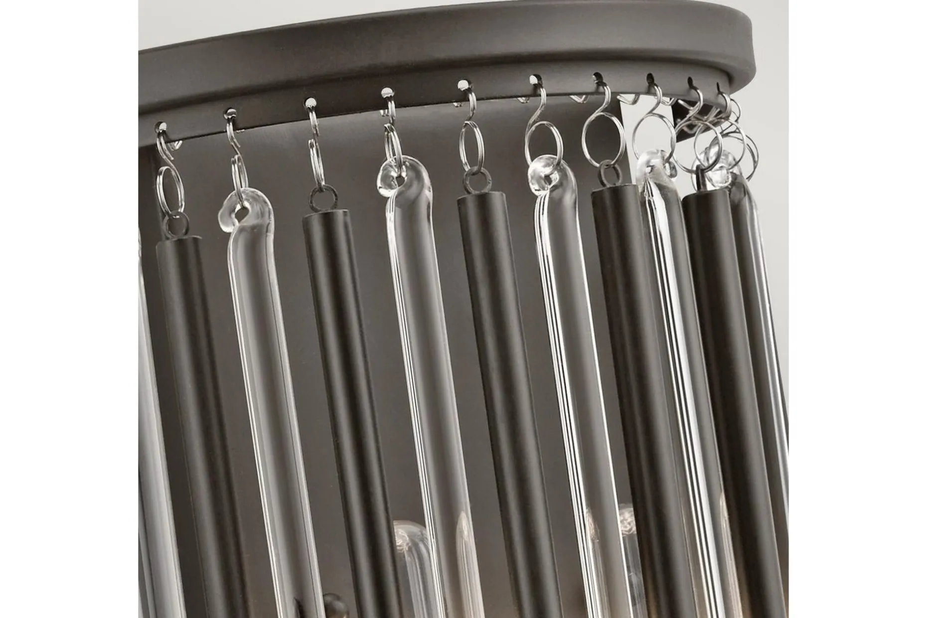Vegglampe Kichler Piper Espresso/Krom