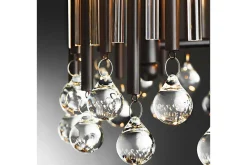 Vegglampe Kichler Piper Espresso/Krom