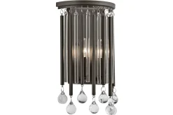 Vegglampe Kichler Piper Espresso/Krom