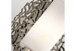Vegglampe Kichler Sølv Korall