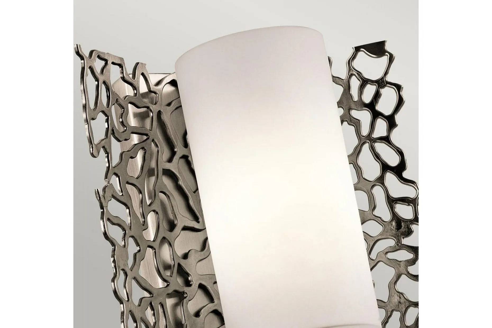Vegglampe Kichler Sølv Korall