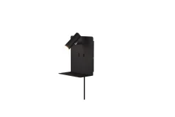 Vegglampe TRIO Element Matt svart