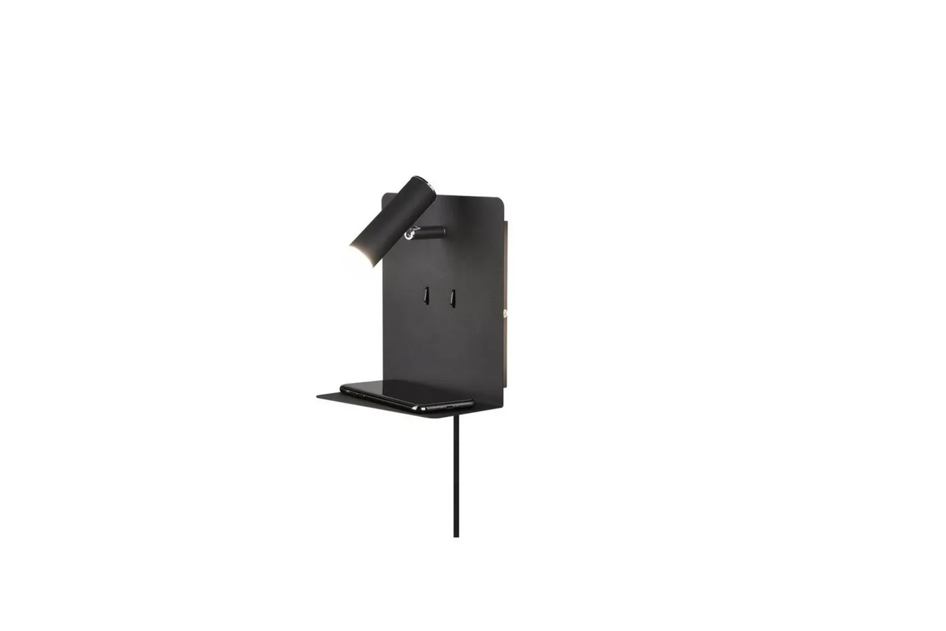Vegglampe TRIO Element Matt svart