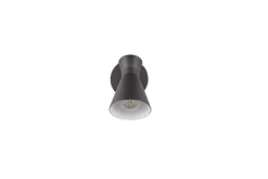 Vegglampe TRIO Enzo Matt svart