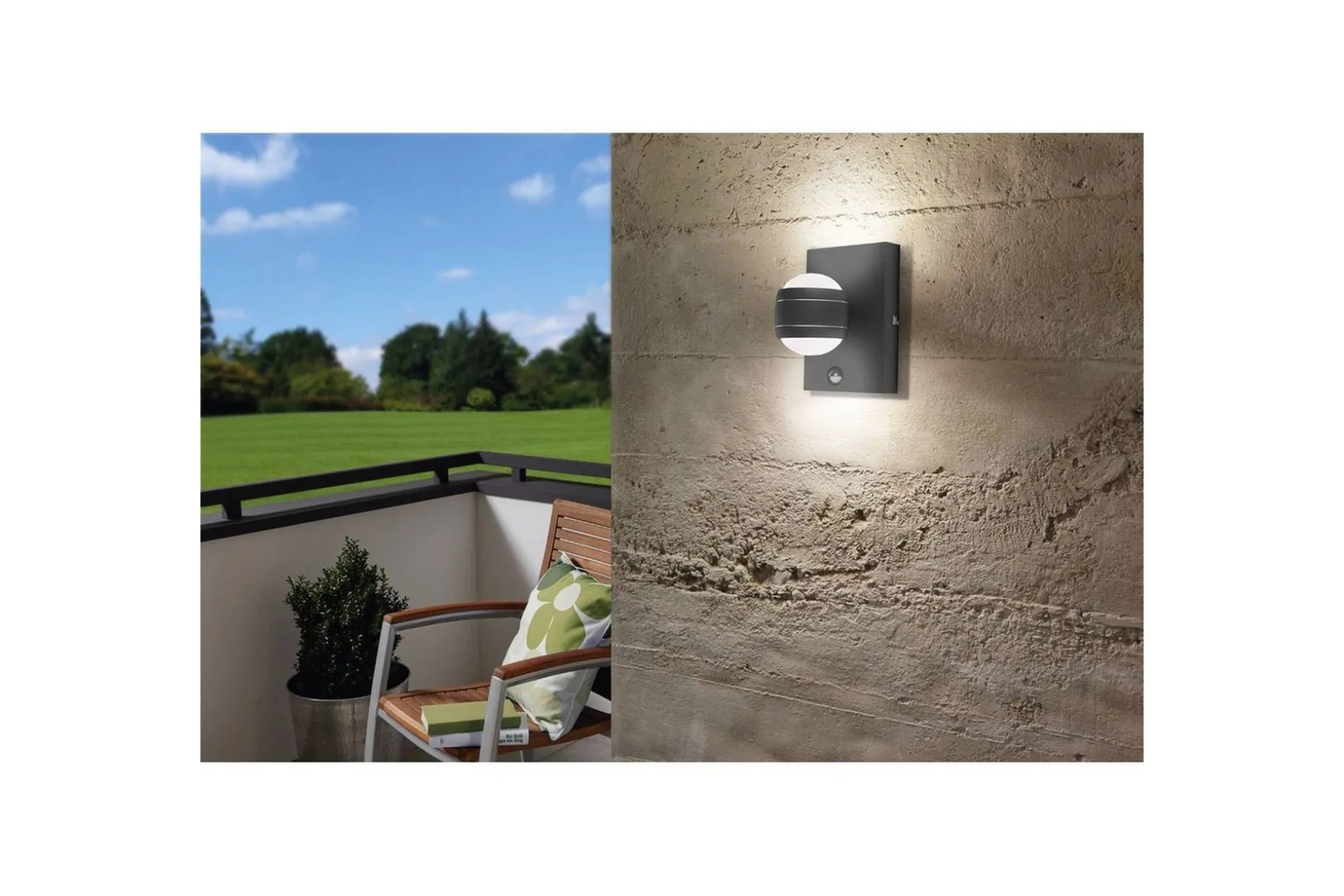 Vegglampe Utendørsbelysning Eglo Sesimba 1
