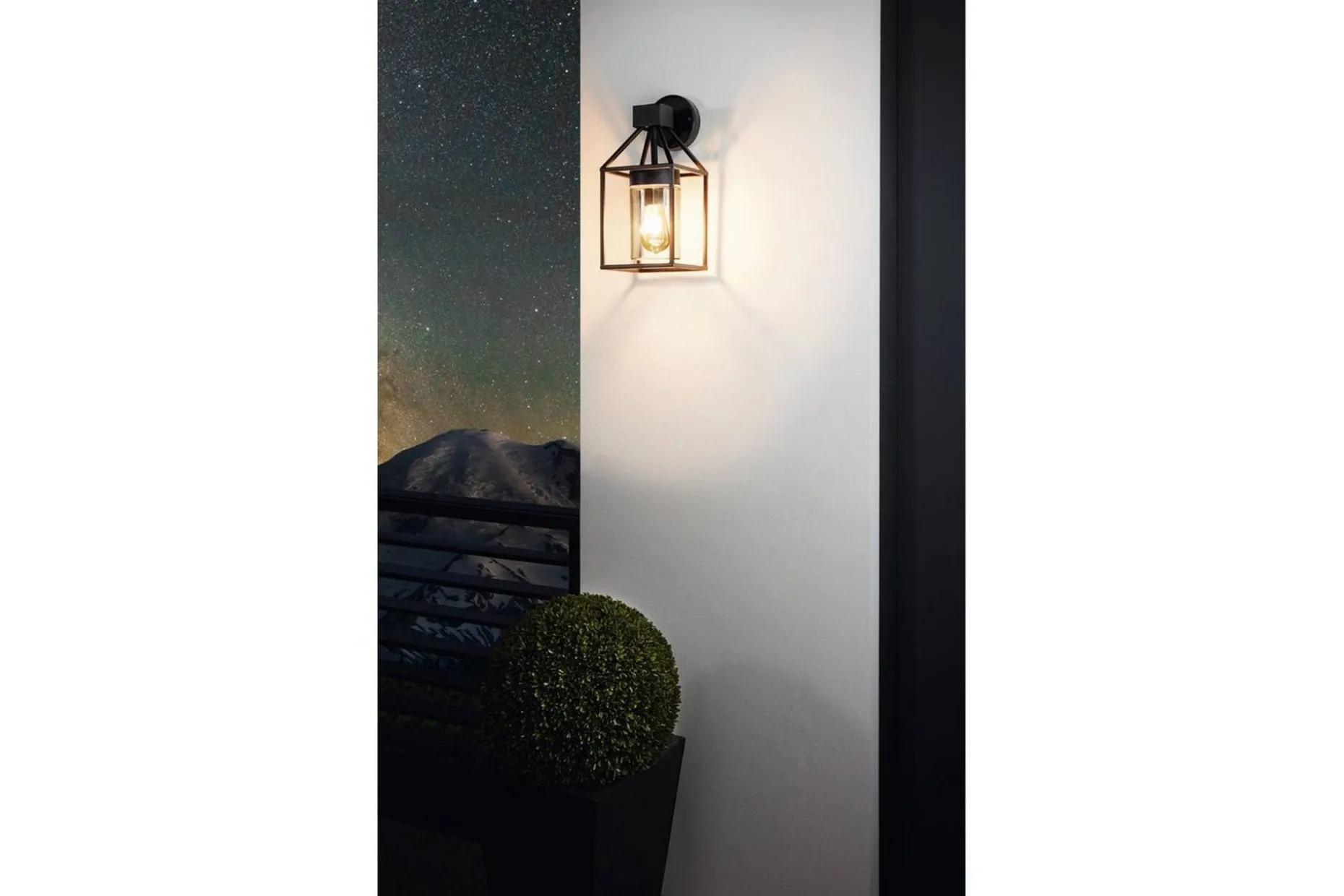 Vegglampe Utendørsbelysning Eglo Trecate