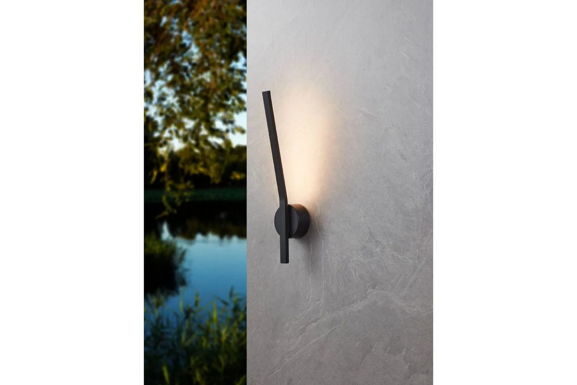 Vegglampe Utendørsbelysning Eglo Taparita
