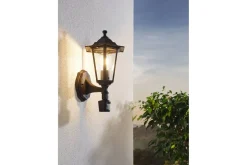 Vegglampe Utendørsbelysning Eglo Riforano med Sensor