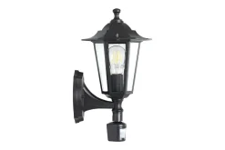 Vegglampe utendørsbelysning Eglo Laterna 4 med sensor