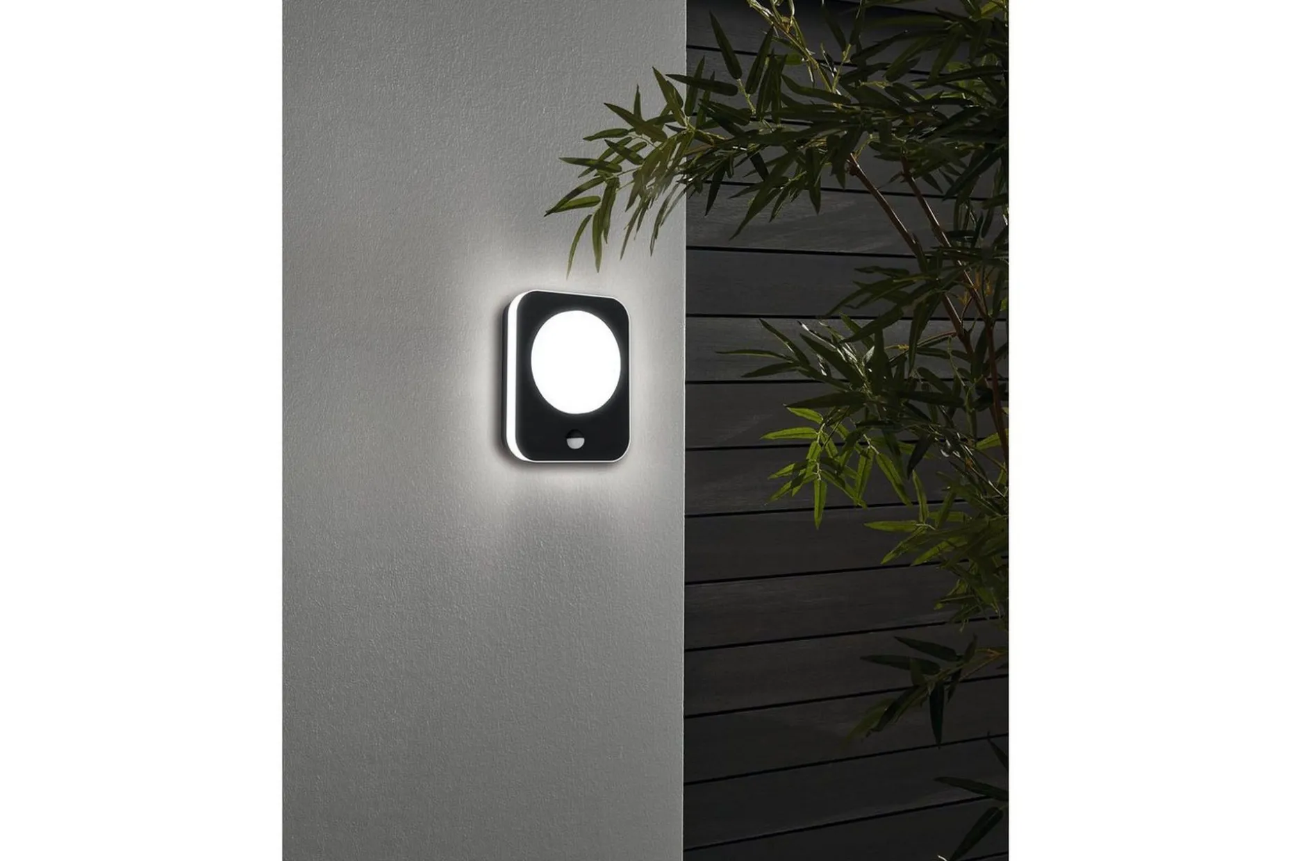 Vegglampe Utendørs Eglo Madriz med Sensor