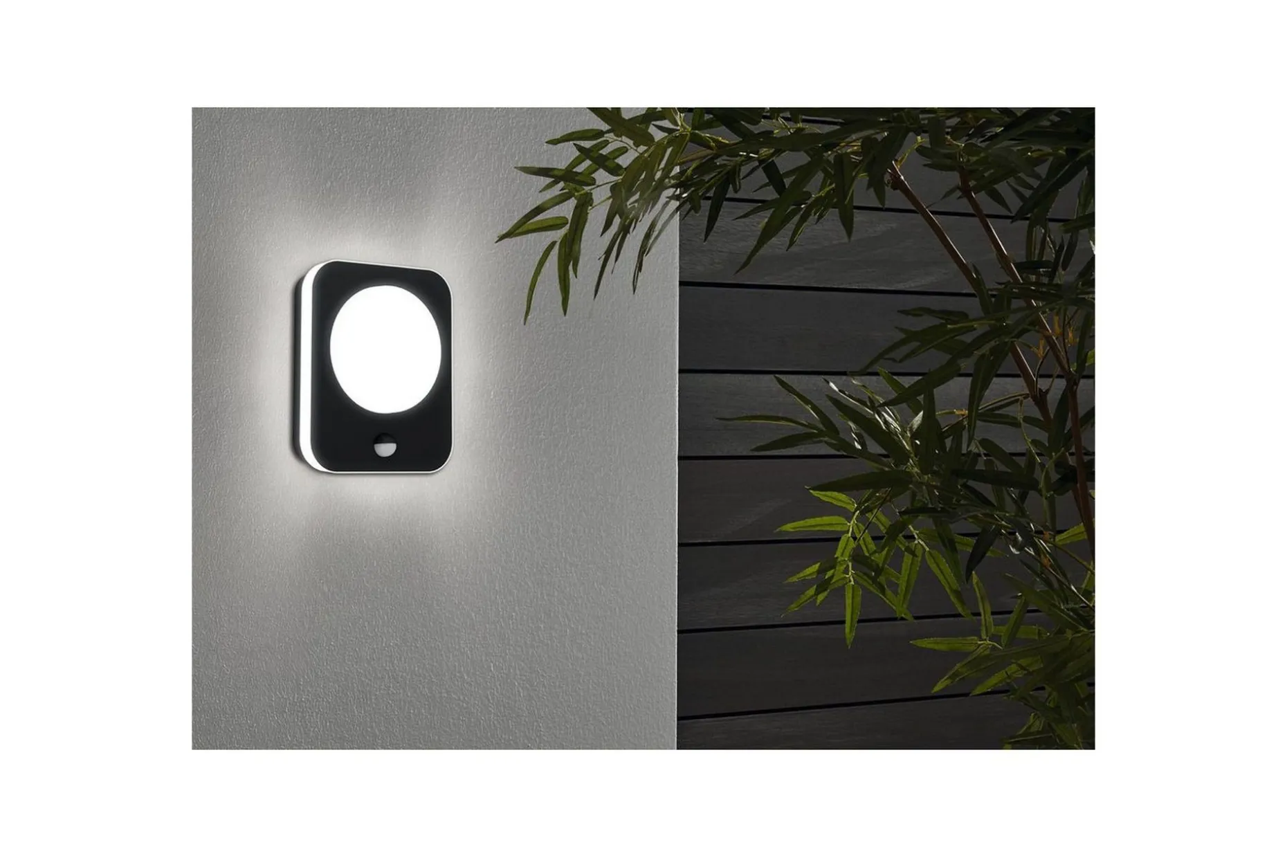 Vegglampe Utendørs Eglo Madriz med Sensor