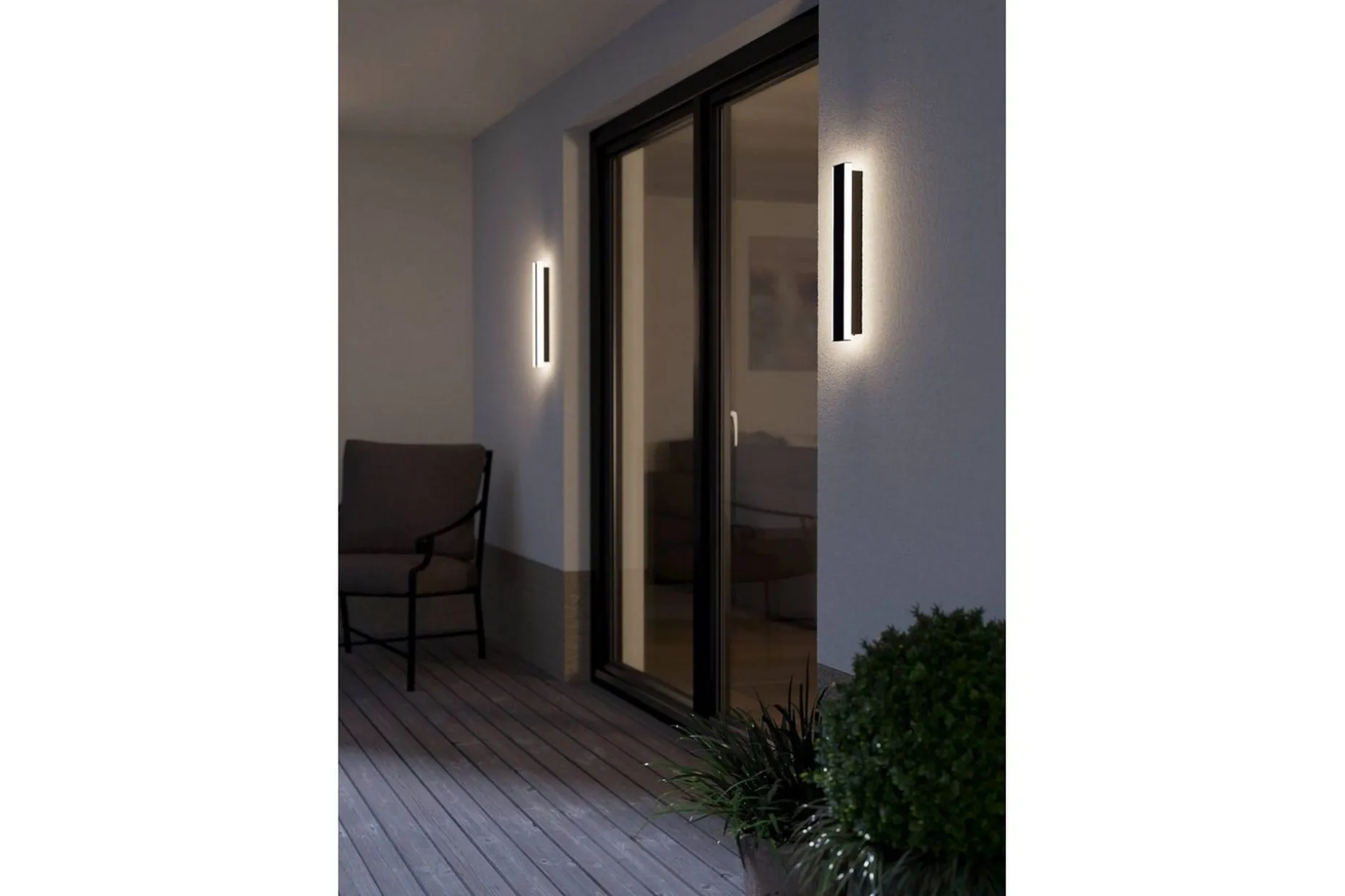 Vegglampe Utendørs Eglo Neviano 380 mm