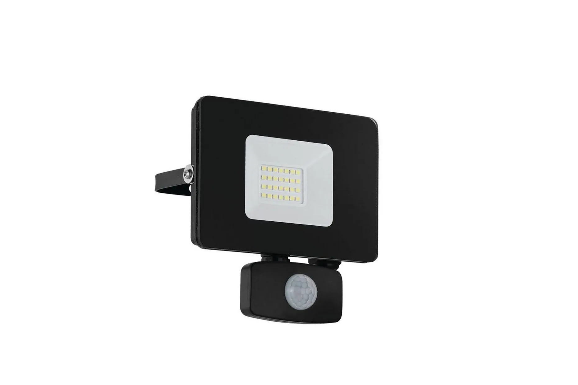 Veggstrålkaster Utendørs Eglo Faedo 3 med Sensor 20W, Svart