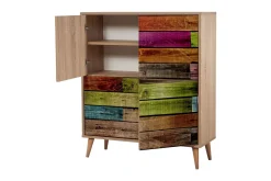 Vellavie Skap 95 cm Regnbuepanel