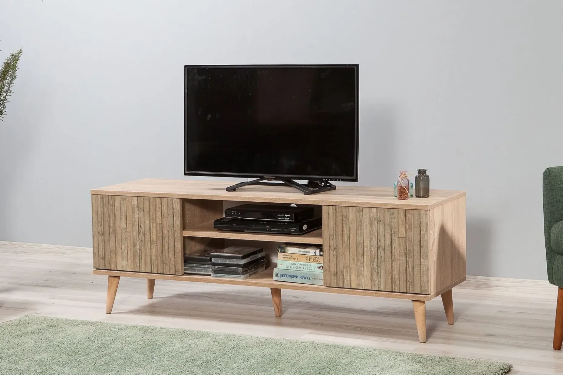 Vellavie TV-benk 140 cm Panel