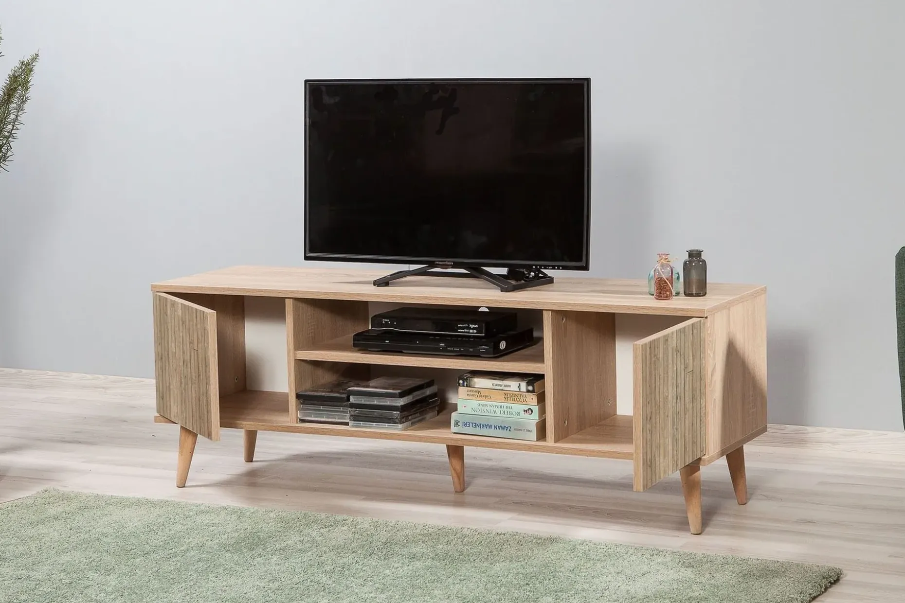 Vellavie TV-benk 140 cm Panel