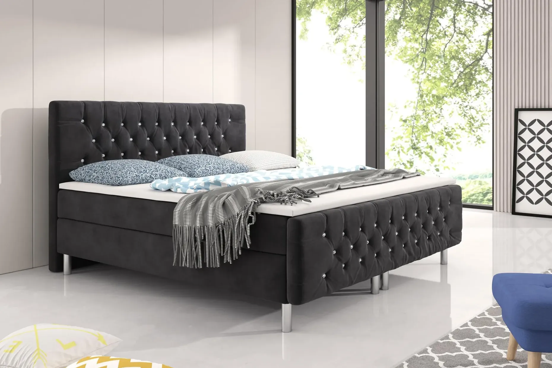 Velluto Crystal Komplett Sengepakke 180x200