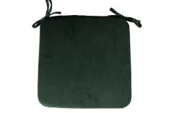Velvet Sittepute 39x39x25 cm Mørkegrønn