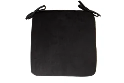 Velvet Sittepute 39x39x25 cm Svart