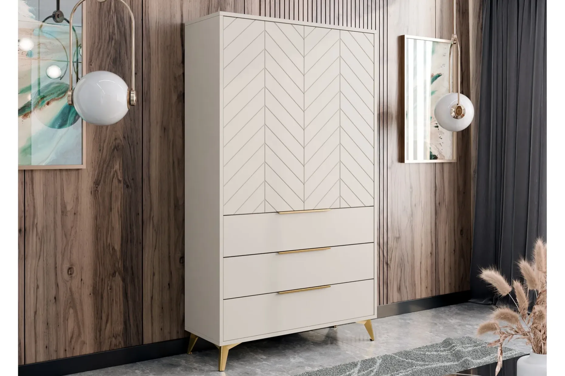 Vemdalen Garderobe 104 cm