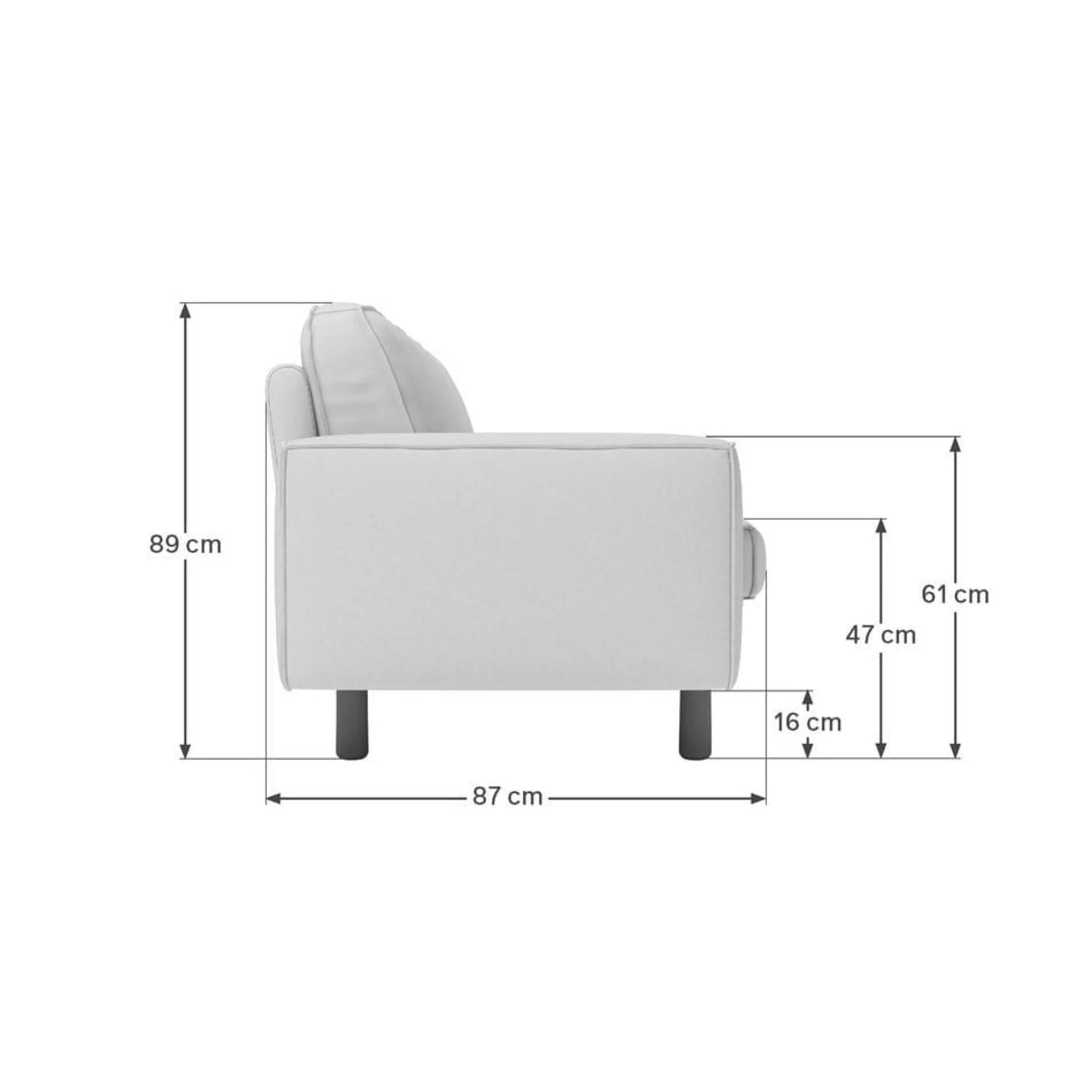 Vilsa 2-seters sofa