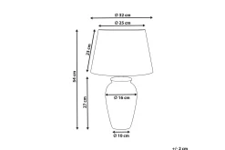 Virhal Bordlampe 54 cm E27