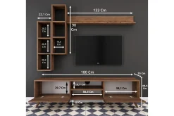 Virkesbo TV-Møbelsett 180 cm