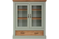 Vitrine Selma Salviegrønn/Beis/Voks