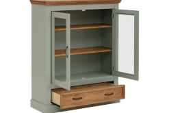 Vitrine Selma Salviegrønn/Beis/Voks