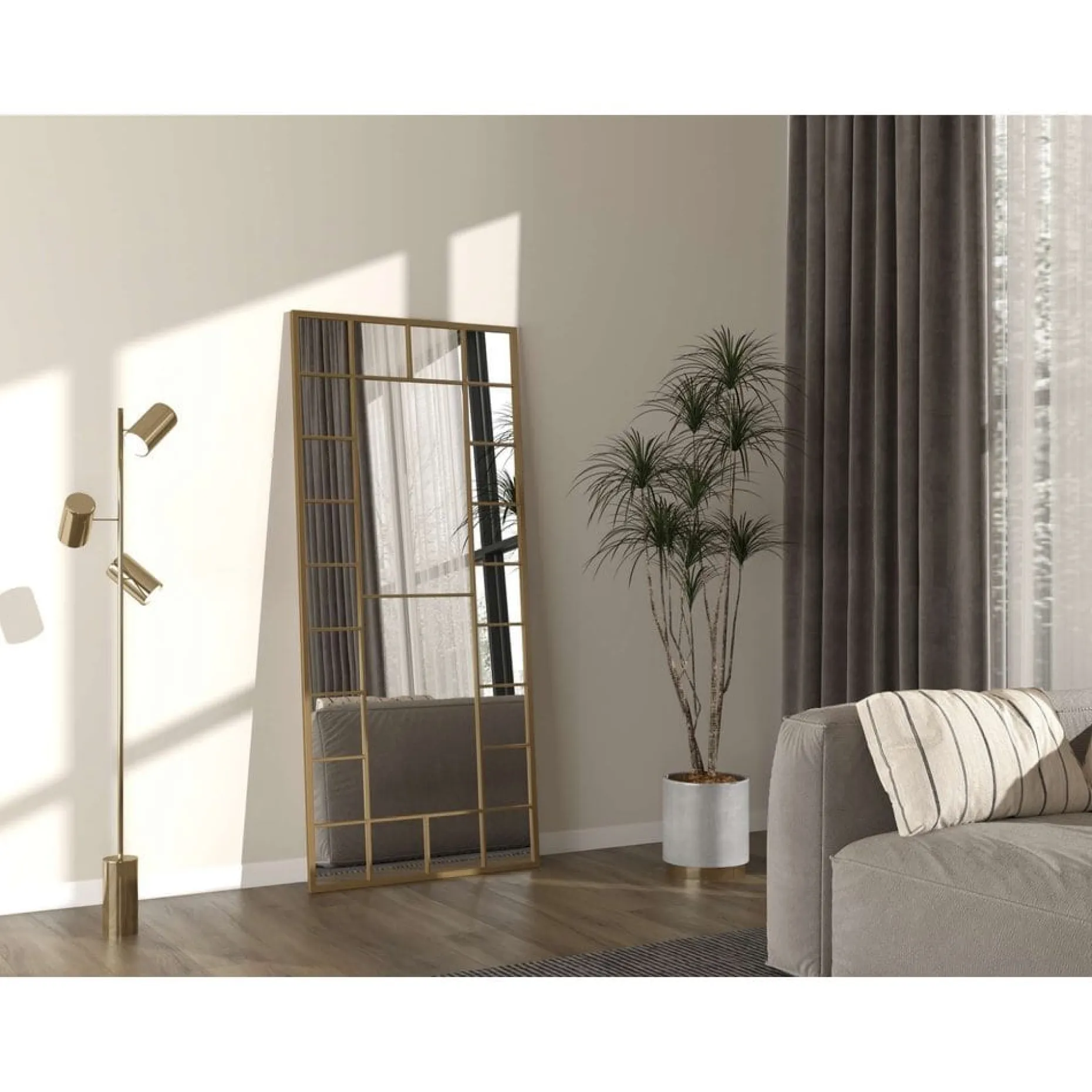 Vornas Gulvspeil 80 x 180 cm