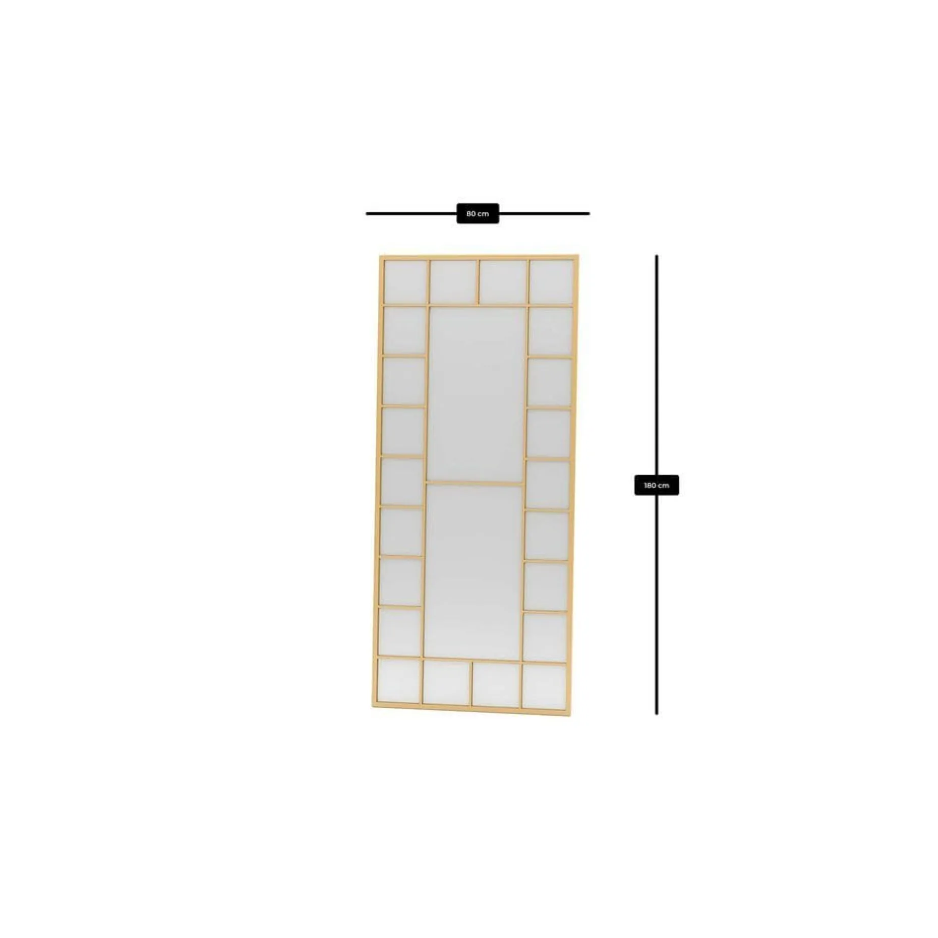Vornas Gulvspeil 80 x 180 cm