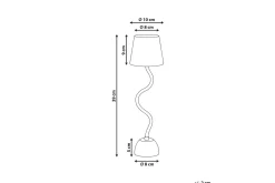 Vougali LED Bordlampe 39 cm
