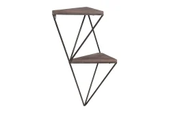 Wall Shelf Valnøtt|Svart