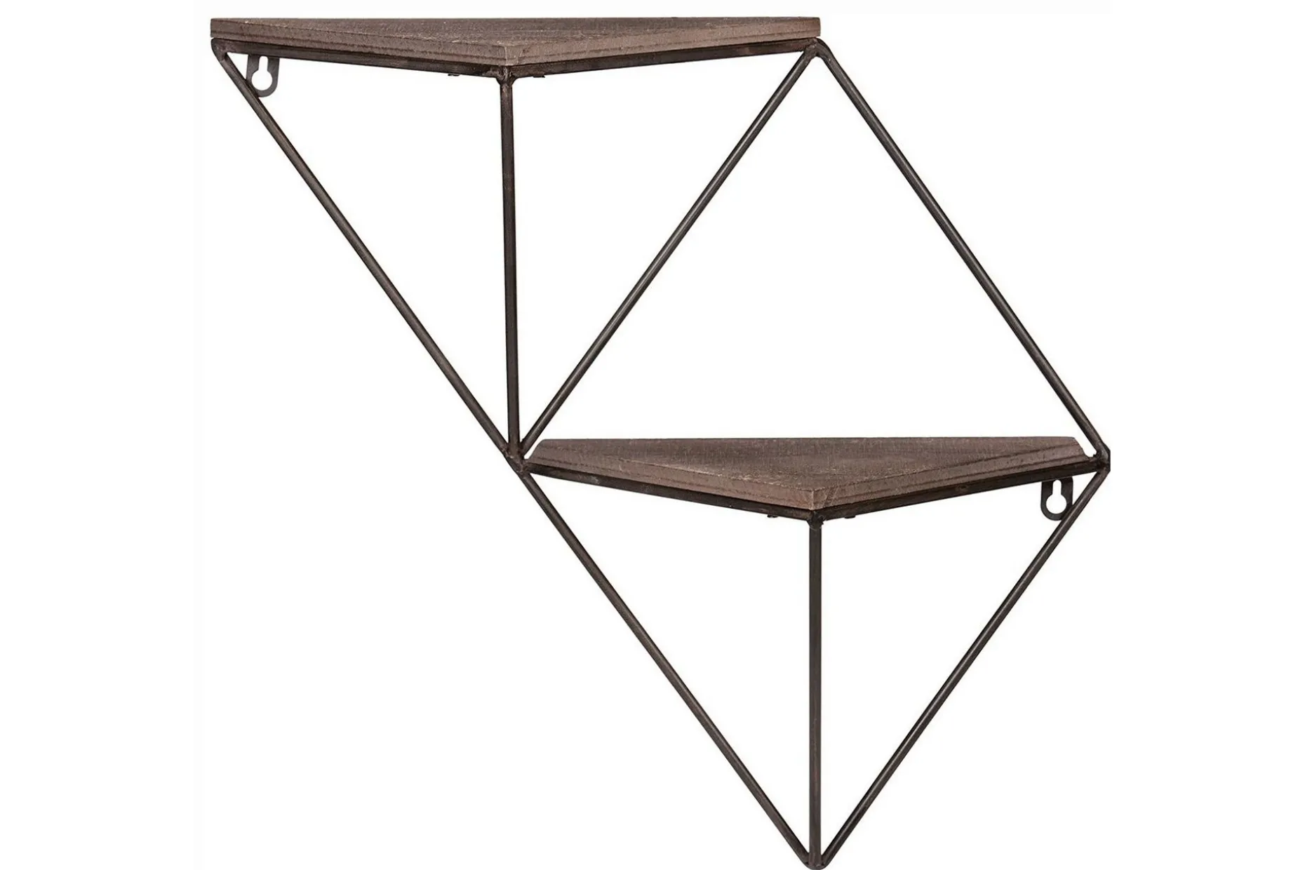 Wall Shelf Valnøtt|Svart