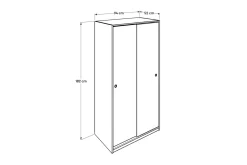 Wardrobe Hvit