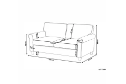 Warmoth 3-seter Sofa