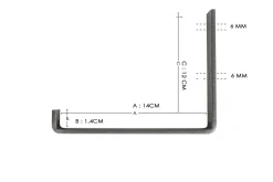 Wayte Vegghylle 60 cm