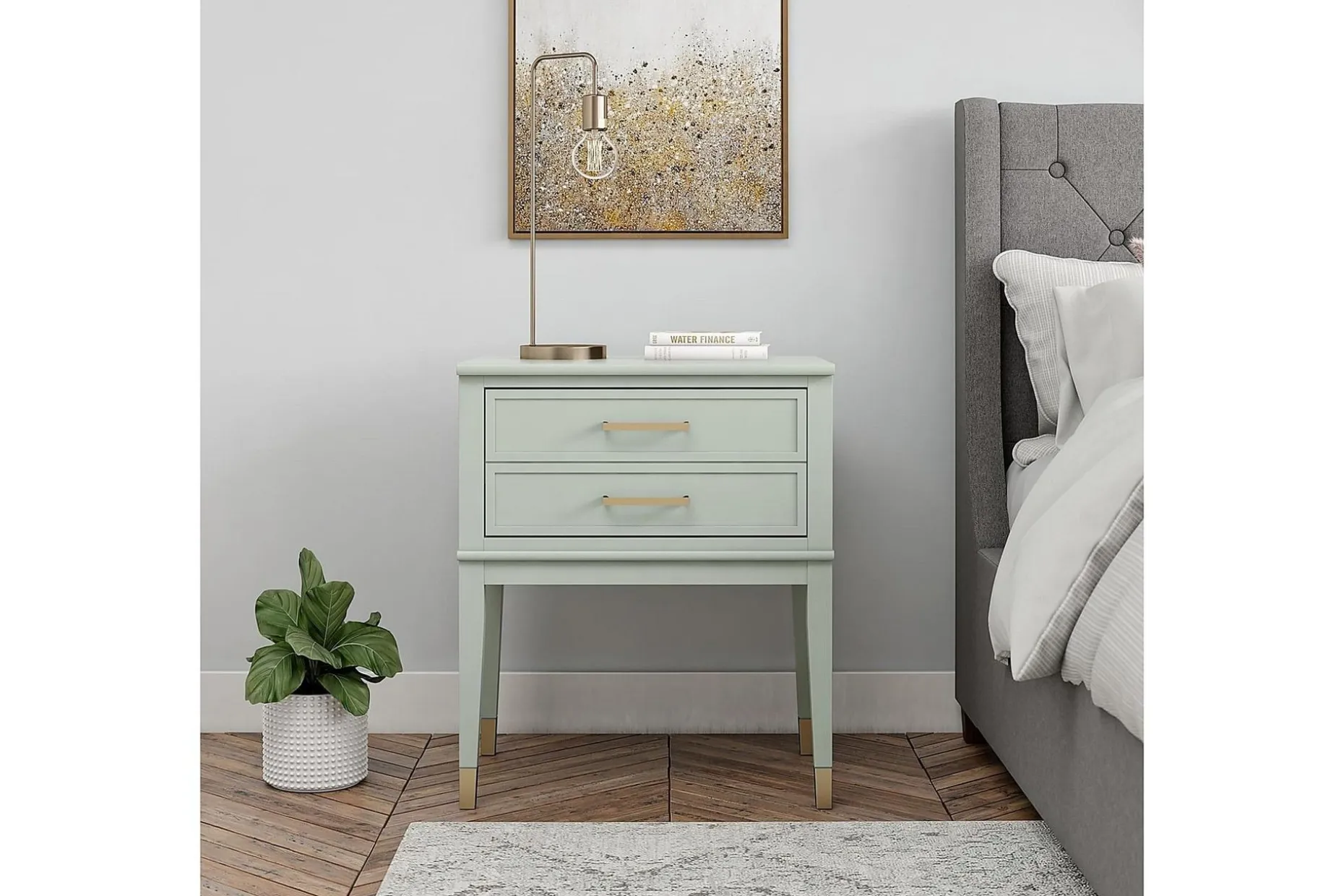 Westerleigh Avlastningsbord 60 cm Grønn