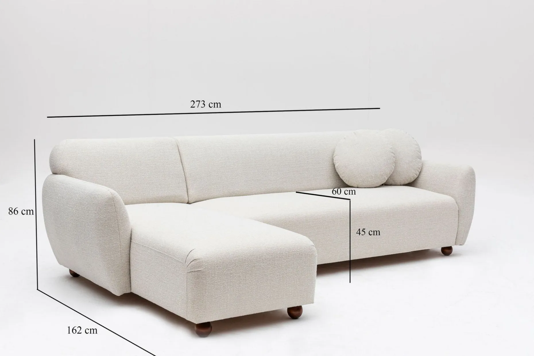 Whitecliffs Divansofa 3-seters
