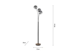 Widow Just Light Gulvlampe