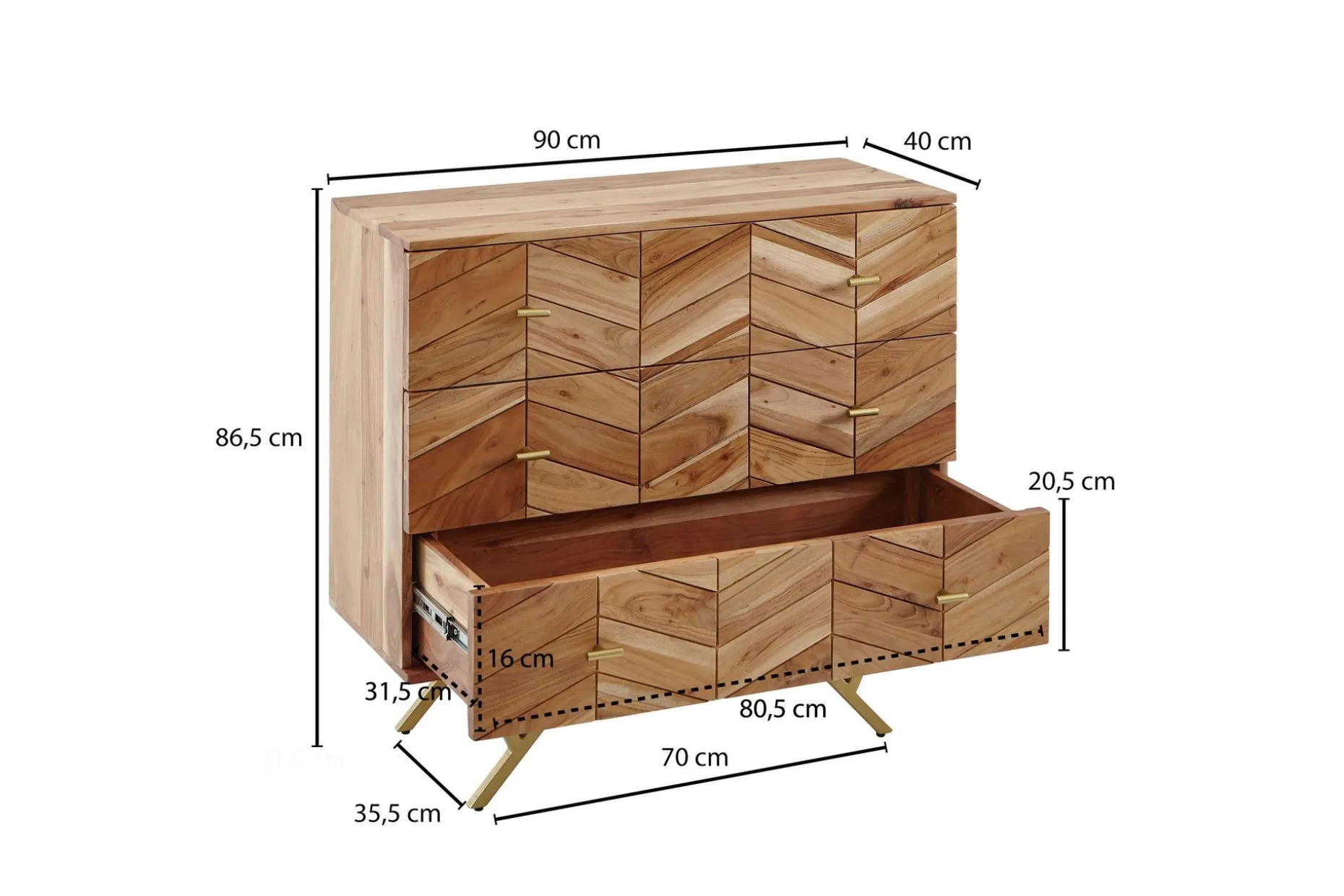 Willowdale Sideboard 90x40 cm