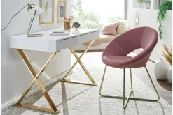 Willowdale Skrivebord 118 cm med Oppbevaring 2 Skuffer
