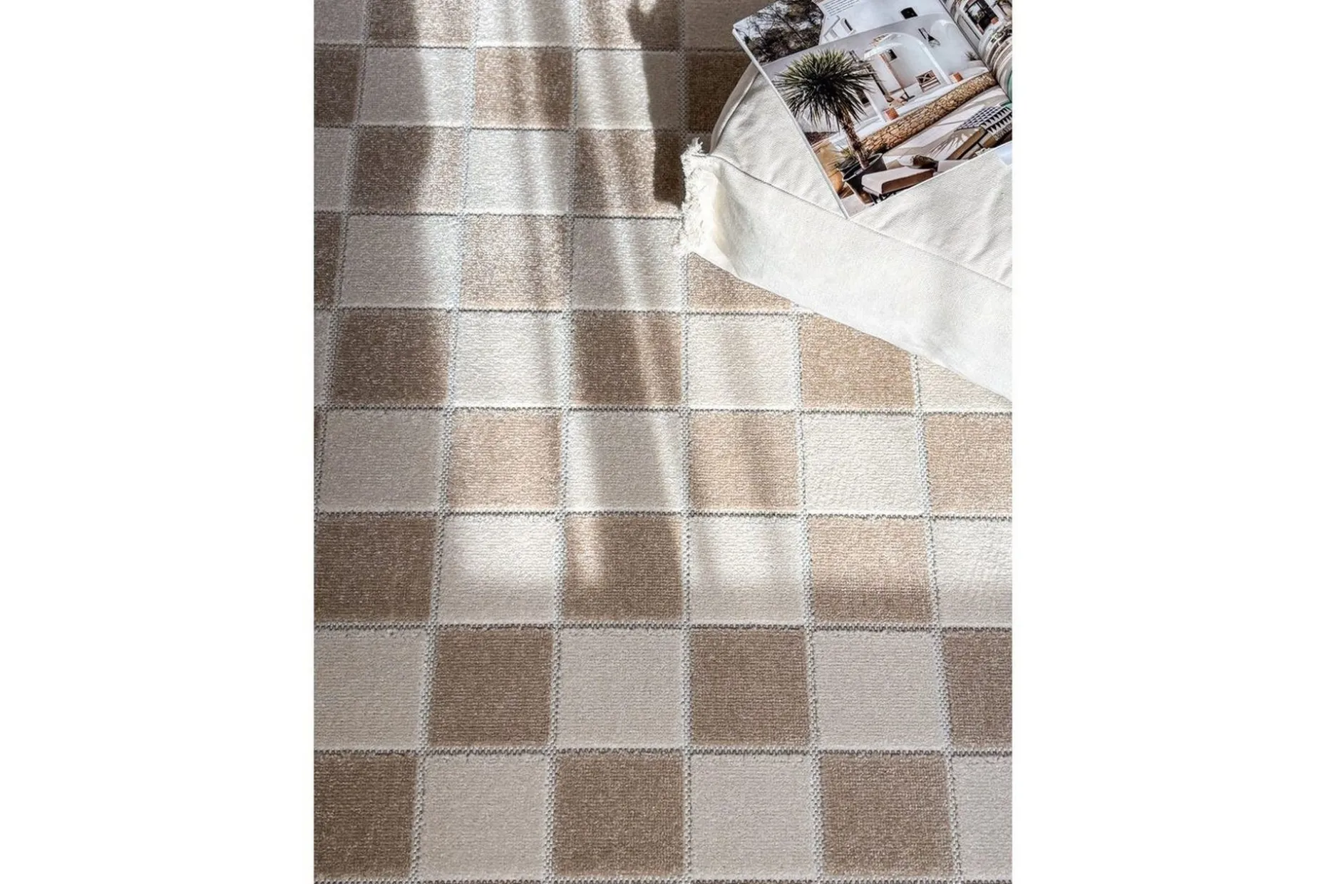 Wiltonteppe Hawaii Chess 240x340 cm, Lin, Linne
