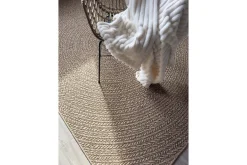 Wiltonteppe Natural Circle 200x290 cm