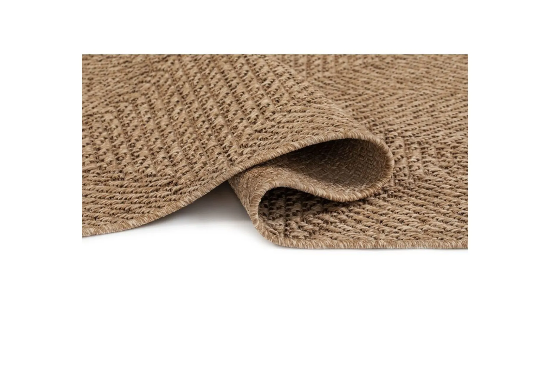 Wiltonteppe Natural Square 200x200 cm