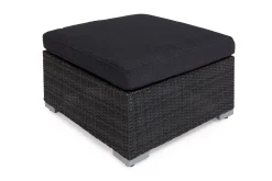 Wisconsin Divan/Bord Kunstrotting/Svart