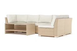 Wisconsin utendørs L-sofa 5-seters vendbar